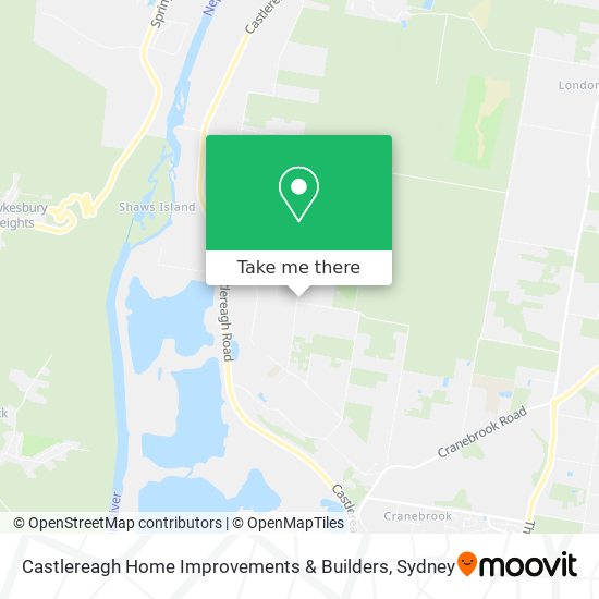 Castlereagh Home Improvements & Builders map