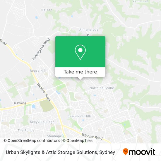 Urban Skylights & Attic Storage Solutions map