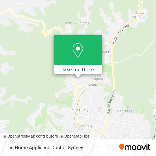 Mapa The Home Appliance Doctor