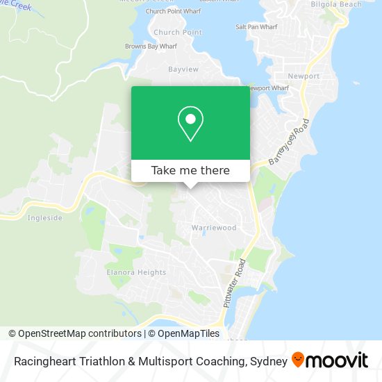 Racingheart Triathlon & Multisport Coaching map