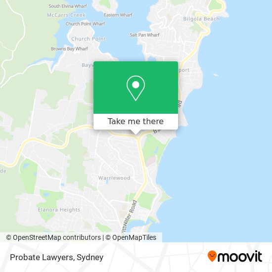 Probate Lawyers map