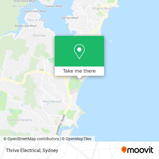 Thrive Electrical map