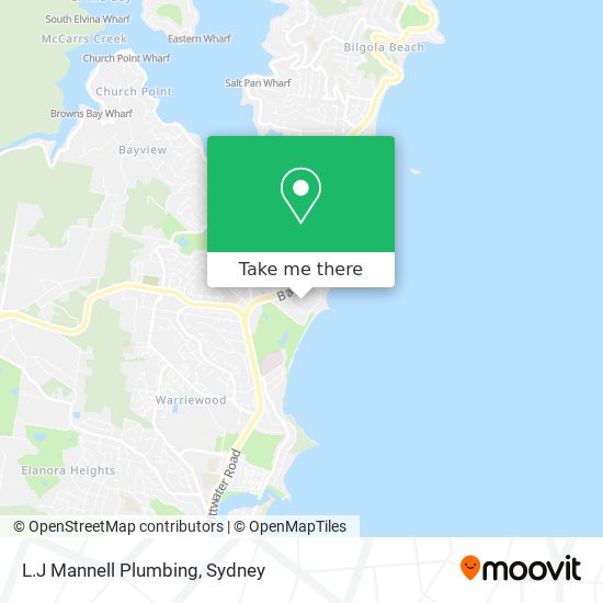 L.J Mannell Plumbing map