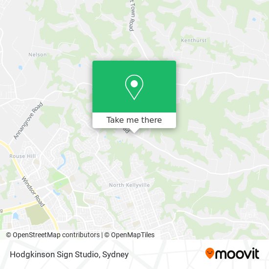 Hodgkinson Sign Studio map