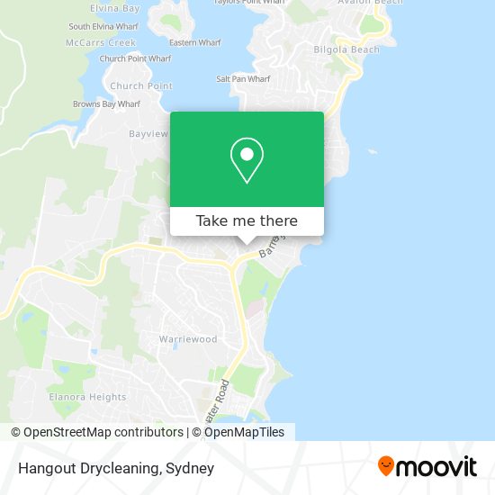 Hangout Drycleaning map