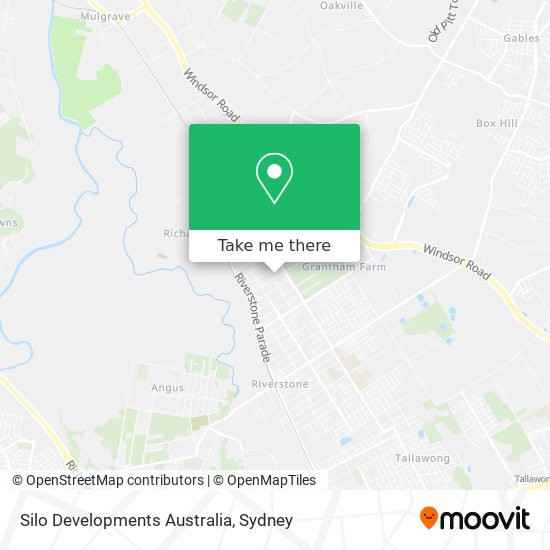 Mapa Silo Developments Australia