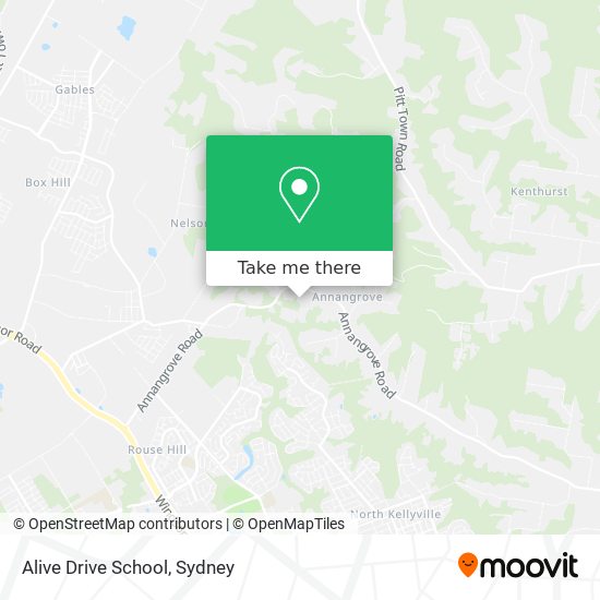 Alive Drive School map