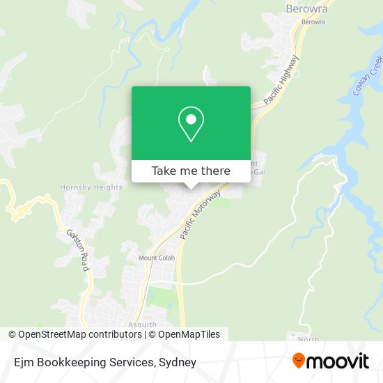 Ejm Bookkeeping Services map