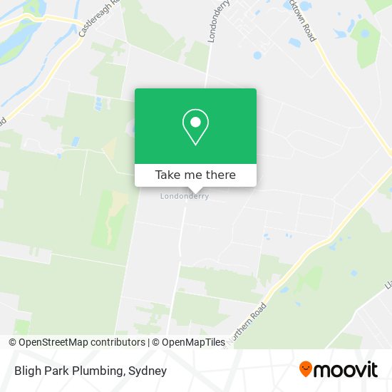 Mapa Bligh Park Plumbing