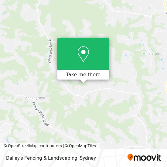 Mapa Dalley's Fencing & Landscaping