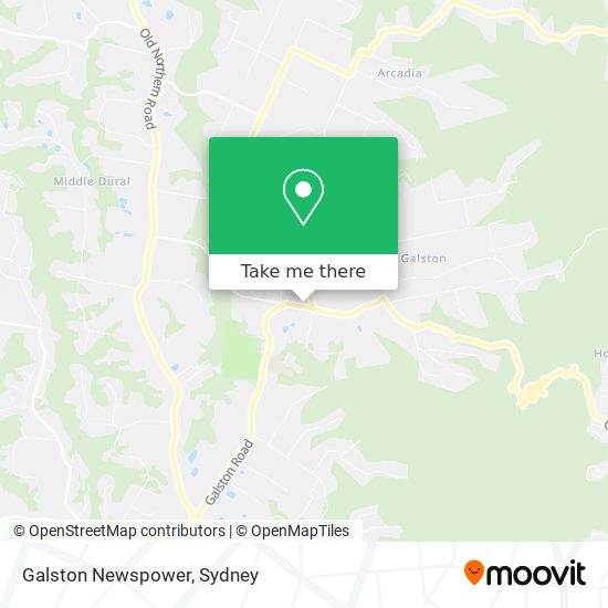 Galston Newspower map