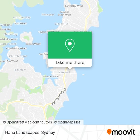 Hana Landscapes map