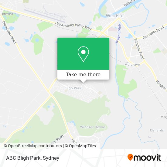 ABC Bligh Park map