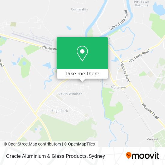 Oracle Aluminium & Glass Products map