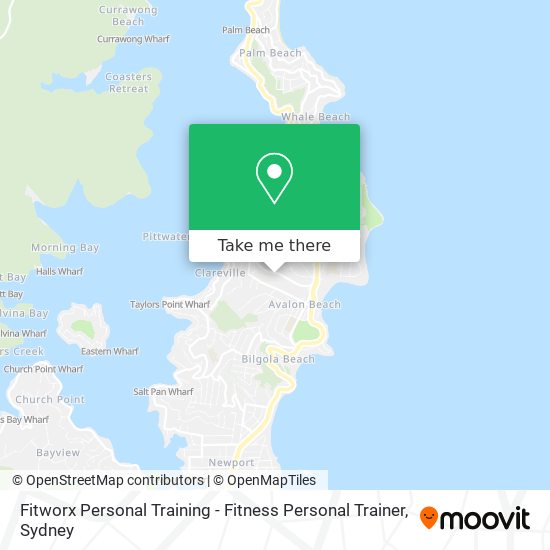 Mapa Fitworx Personal Training - Fitness Personal Trainer