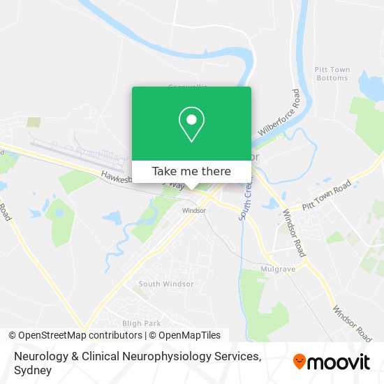 Neurology & Clinical Neurophysiology Services map