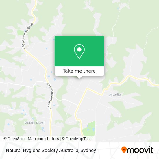 Natural Hygiene Society Australia map