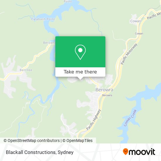 Blackall Constructions map