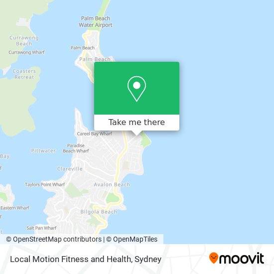 Local Motion Fitness and Health map