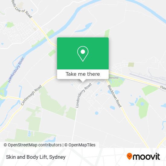 Skin and Body Lift map