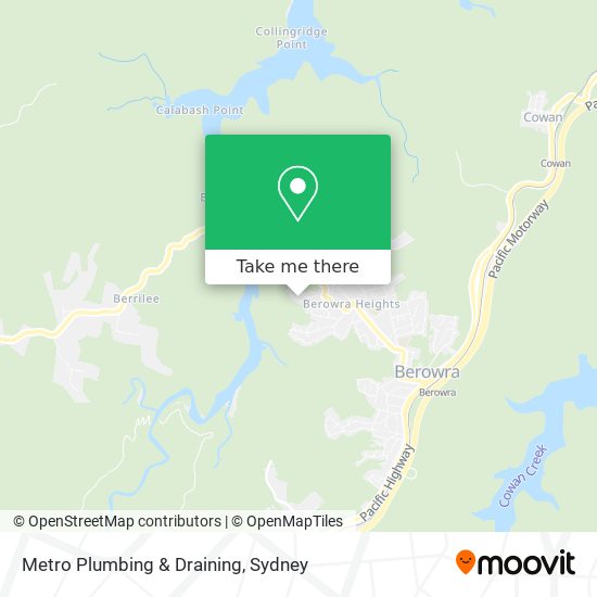 Mapa Metro Plumbing & Draining