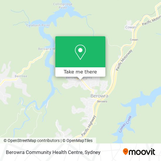 Mapa Berowra Community Health Centre