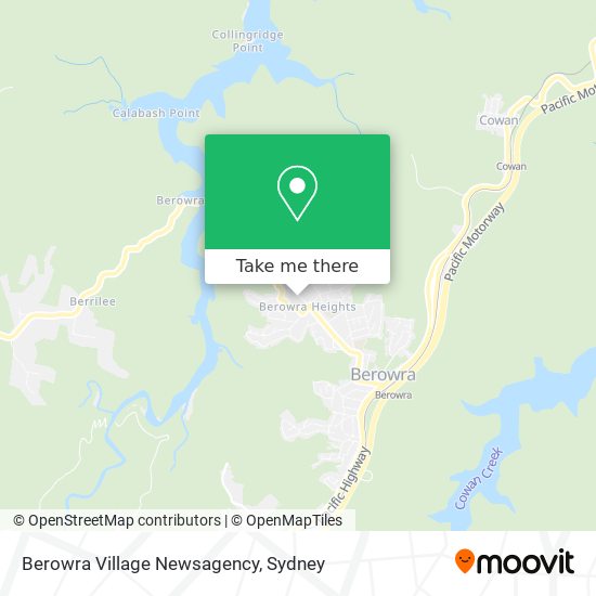 Berowra Village Newsagency map