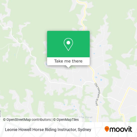 Leonie Howell Horse Riding Instructor map