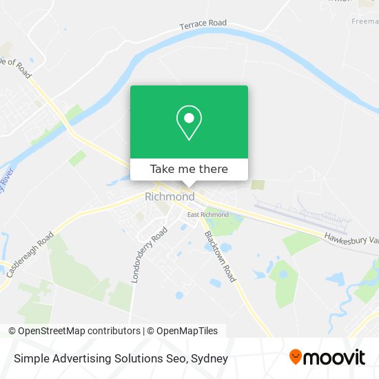 Mapa Simple Advertising Solutions Seo