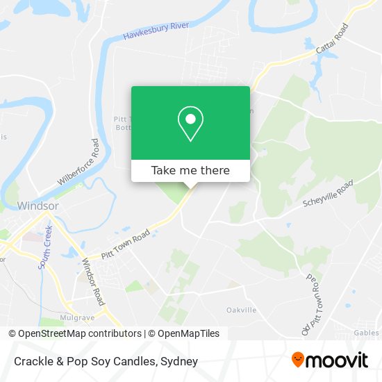 Crackle & Pop Soy Candles map
