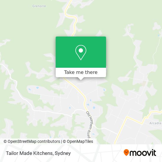Tailor Made Kitchens map