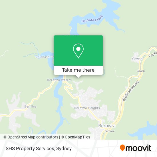 SHS Property Services map