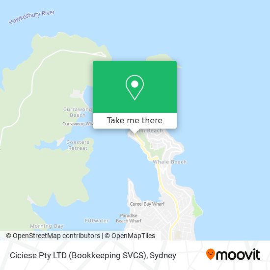 Ciciese Pty LTD (Bookkeeping SVCS) map