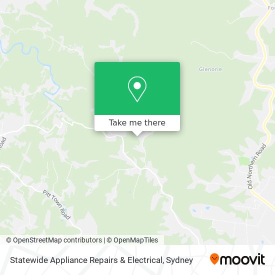 Statewide Appliance Repairs & Electrical map