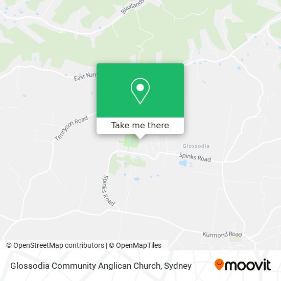 Glossodia Community Anglican Church map