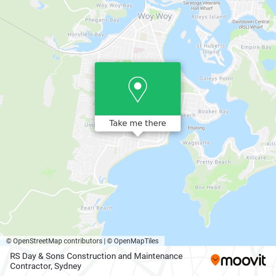 RS Day & Sons Construction and Maintenance Contractor map