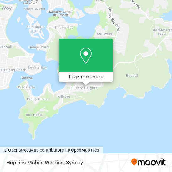 Hopkins Mobile Welding map