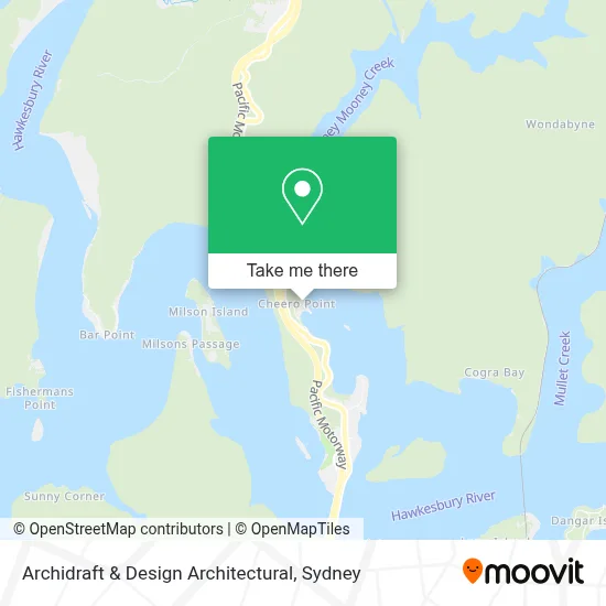 Mapa Archidraft & Design Architectural