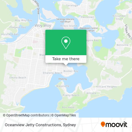 Oceanview Jetty Constructions map