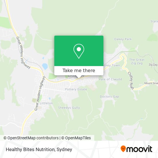 Healthy Bites Nutrition map