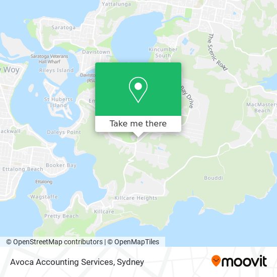 Avoca Accounting Services map