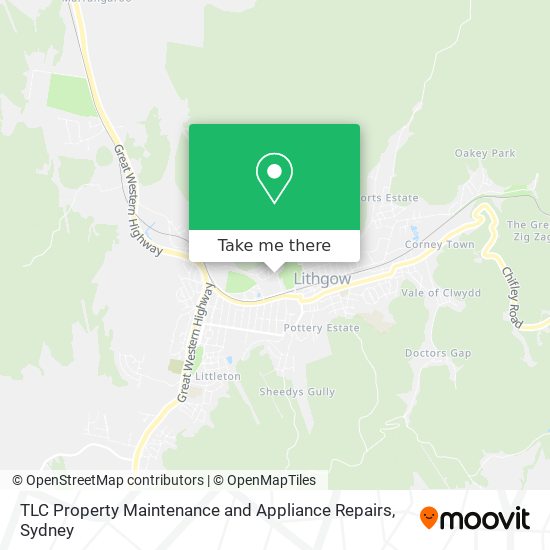 TLC Property Maintenance and Appliance Repairs map