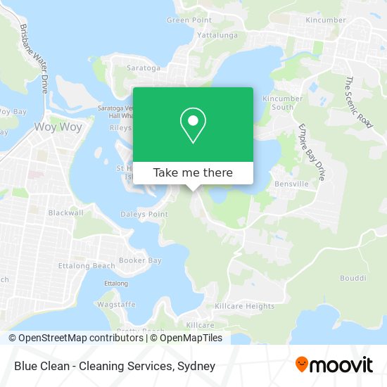 Blue Clean - Cleaning Services map