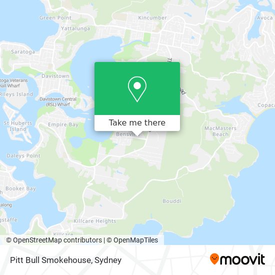 Pitt Bull Smokehouse map