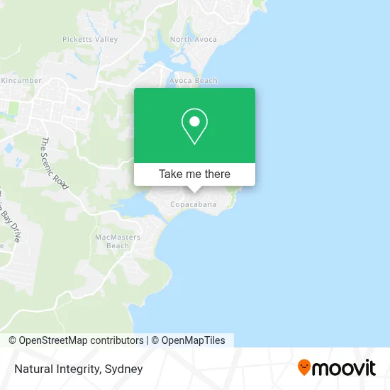 Mapa Natural Integrity