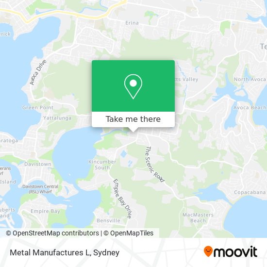 Metal Manufactures L map