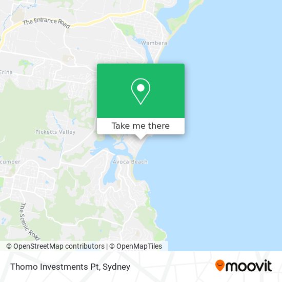 Thomo Investments Pt map
