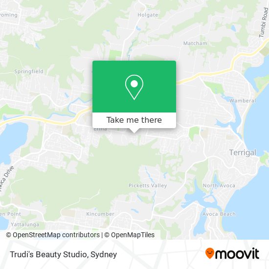 Trudi's Beauty Studio map