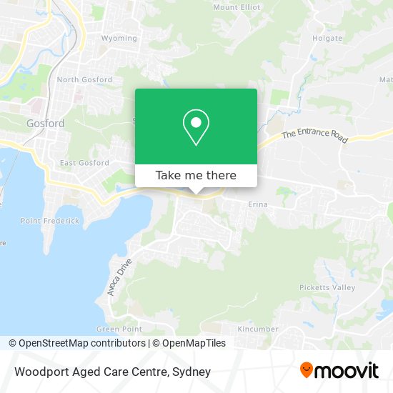 Woodport Aged Care Centre map