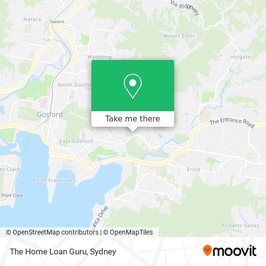 The Home Loan Guru map